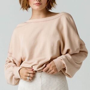 SOLD Free People Take Me Back Sweatshirt